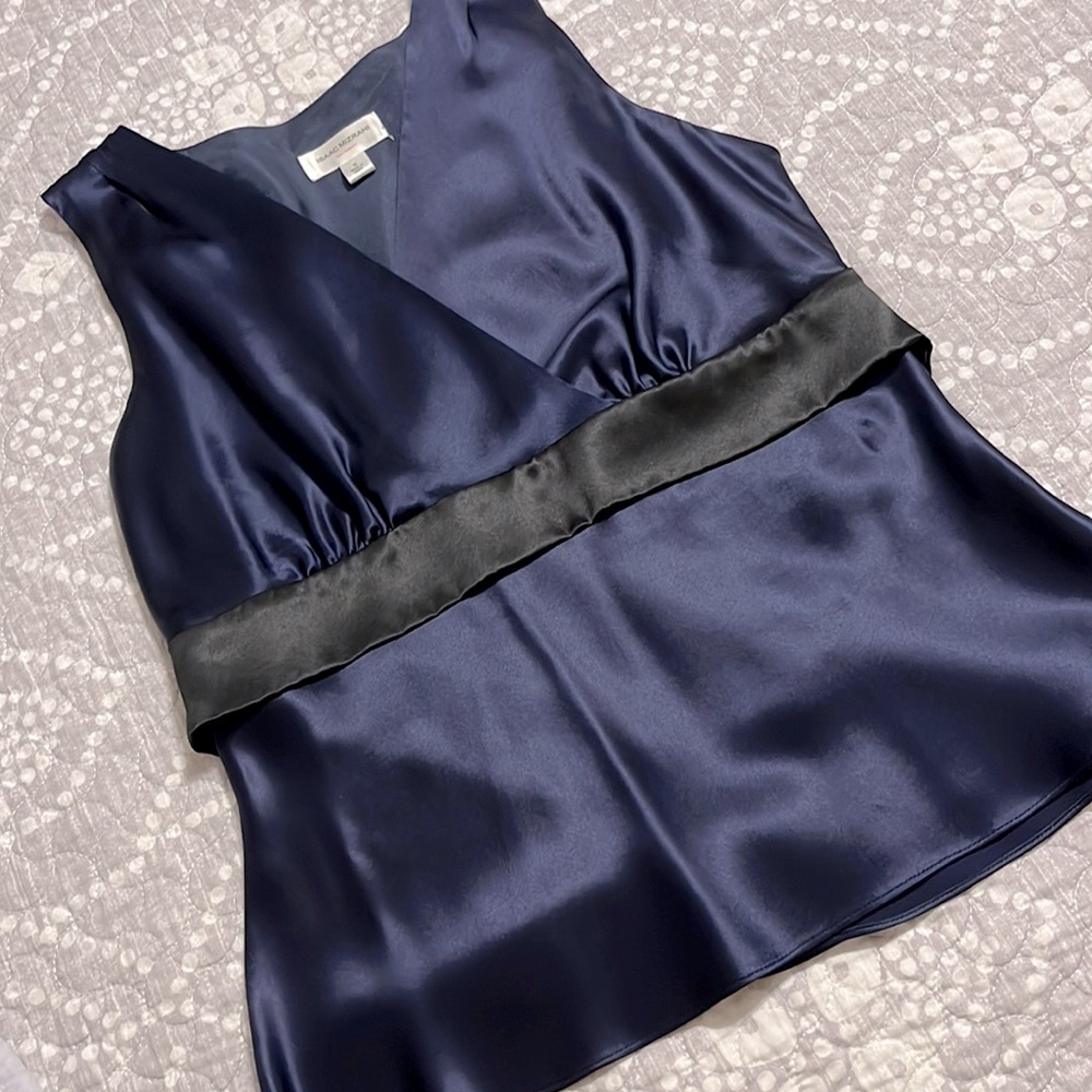 Isaac Mizrahi Silk Tank Top